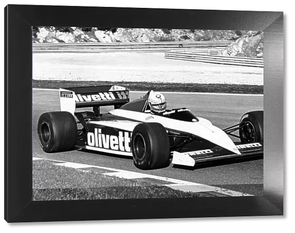 1985 Formula One Testing. Estoril, Portugal 1985. Willy T
