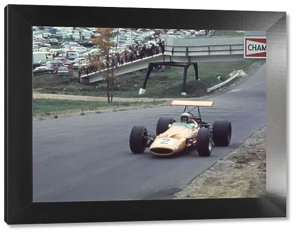 Bruce McLaren, McLaren M7A (2nd place) Canadian Grand Prix