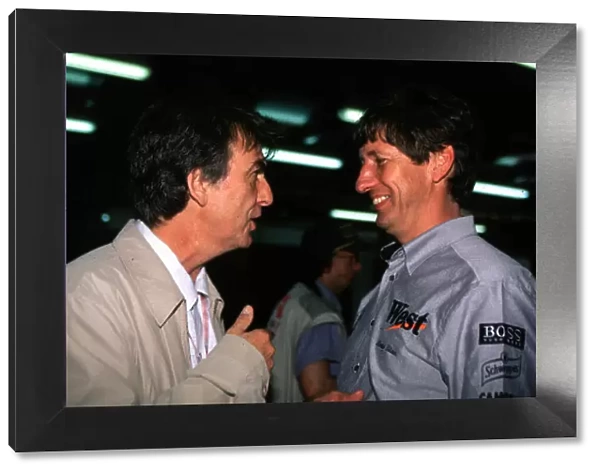 George Harrison and Mario Illien(Ilmor) Australian Grand Prix