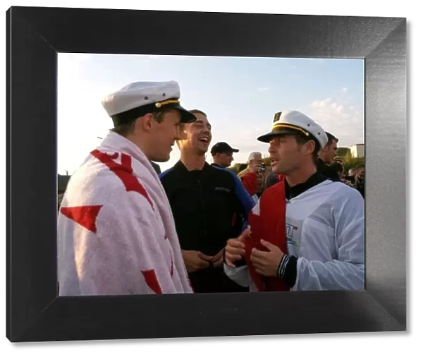 DTM. Audi Boat Race.. Scandinavian Boys of the DTM; Mattias Ekstrom 