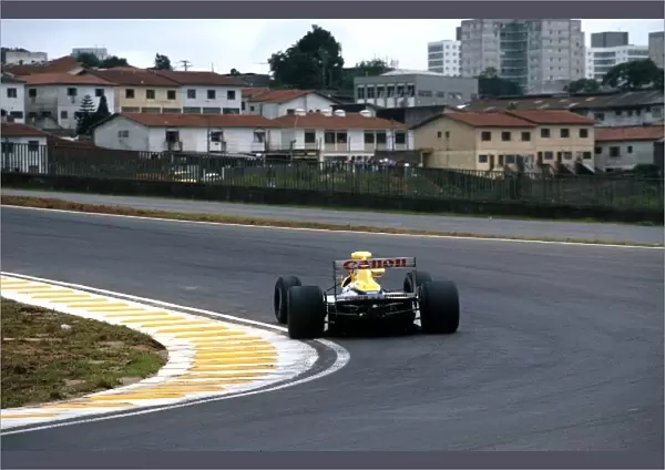 Formula One World Championship: Thierry Boutsen Williams Renault FW13B - 5th place