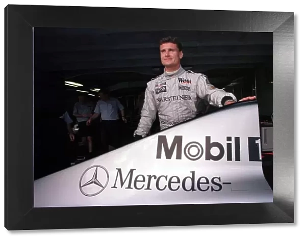 1998 BRAZILIAN GP. David Coulthard, McLaren Mercedes. Photo: LAT