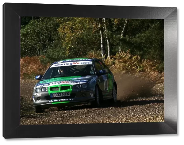 Tony Jardine  /  Kevin Eason Tempest Rally 2003. World Copyright - Jakob Ebrey  /  LAT