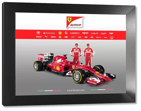 Ferrari SF-15T Reveal 30 January 2015 Sebastian Vettel