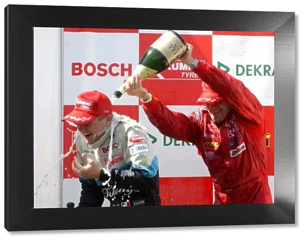 Podium, Markus Winkelhock (GER), Mucke Motorsport, Portrait