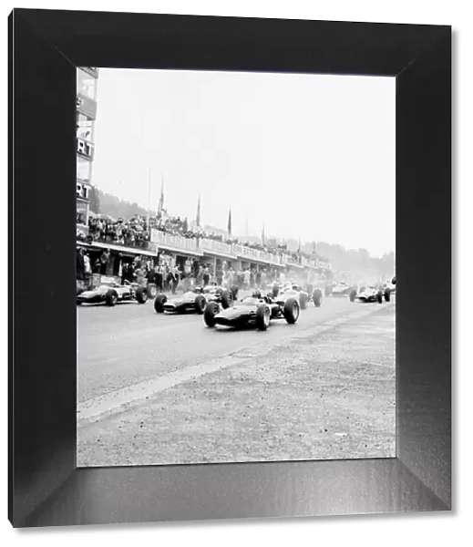 1963 Belgian Grand Prix. Ref-19184. World ©LAT Photographic