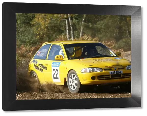 Stuart Jones  /  Richard Edwards Tempest Rally 2003. World Copyright - Jakob Ebrey  /  LAT