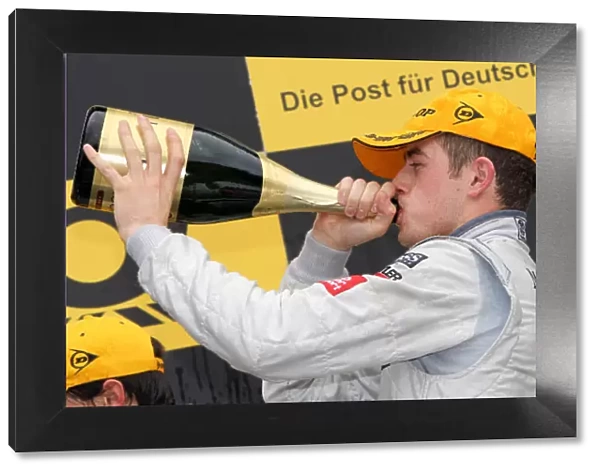 DTM. Champagne for race winner Paul Di Resta (GBR), AMG Mercedes.