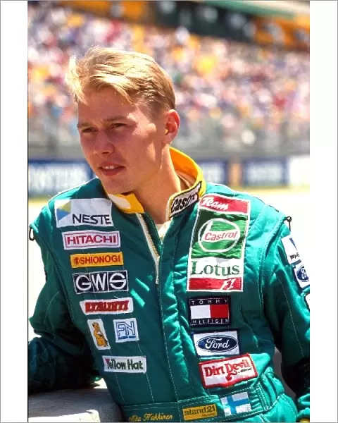 Formula One World Championship: Mika Hakkinen drove his final race for Lotus