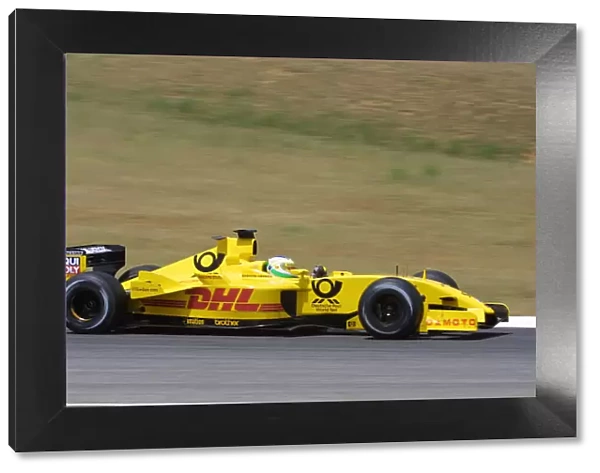 2002 Formula One Testing. Giancarlo Fisichella, Jordan Honda