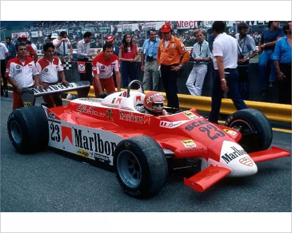 Formula One World Championship: Bruno Giacomelli Alfa Romeo 179
