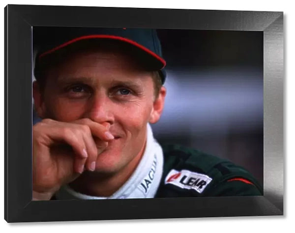 F1Spanish Grand Prix-Jaguar-Johnny Herbert-Portrait