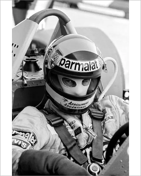 Formula One World Championship: Ricardo Zunino Brabham BT49 finished the race in seventh position