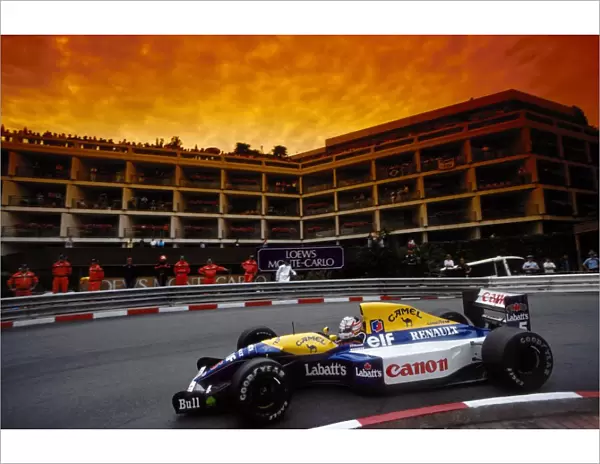 Formula One World Championship: Nigel Mansell Williams Renault FW14B finished in 2nd place
