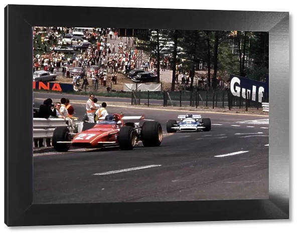 Jacky Ickx & Jean-Pierre Beltoise Belgian Grand Prix, Spa Francorchamps