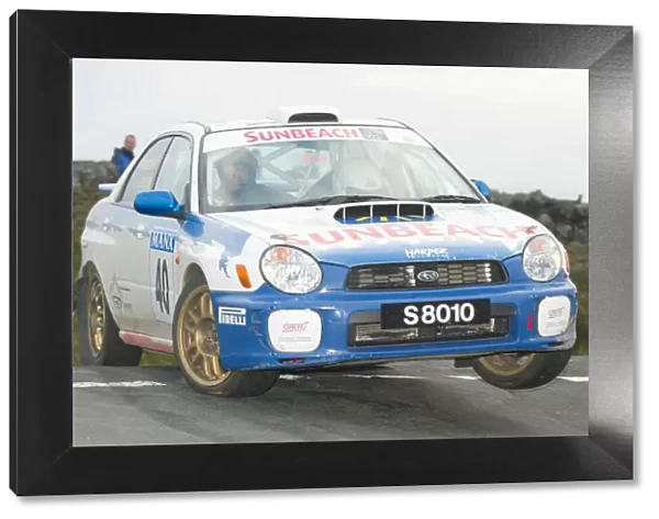 Adrian Kermode  /  Jonathan Coleman. MSA Historic Championship. Manx Rally 2003