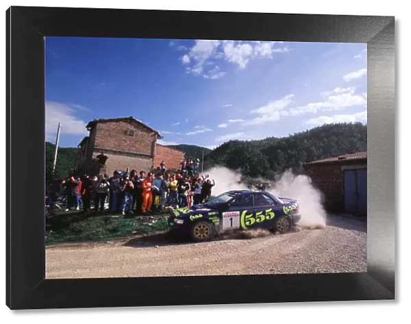 1996 World Rally Championship. San Remo Rally, Italy. Colin McRae  /  Derek Ringer