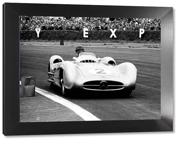 1954 British Grand Prix, Silverstone Karl Kling (stream-lined Mercedes-Benz W196