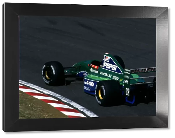 Alex Zanardi, Jordan Japanese Grand Prix, Suzuka, 20 October 1991 Photo: LAT