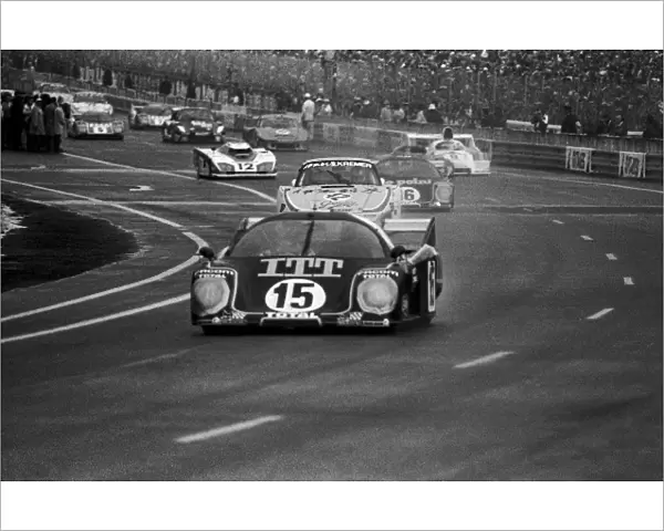 Le Mans 24 Hours: Henri Pescarolo with Jean Ragnotti Rondeau M379B retired retired with a blown head gasket
