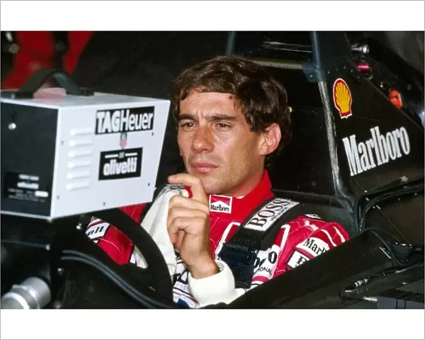 Formula One World Championship: Ayrton Senna McLaren MP4  /  6B finished the race in third position