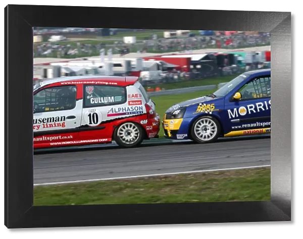 2004 Renault Clio Cup, Brands Hatch, 25th April 2004. Toca Support. Race action