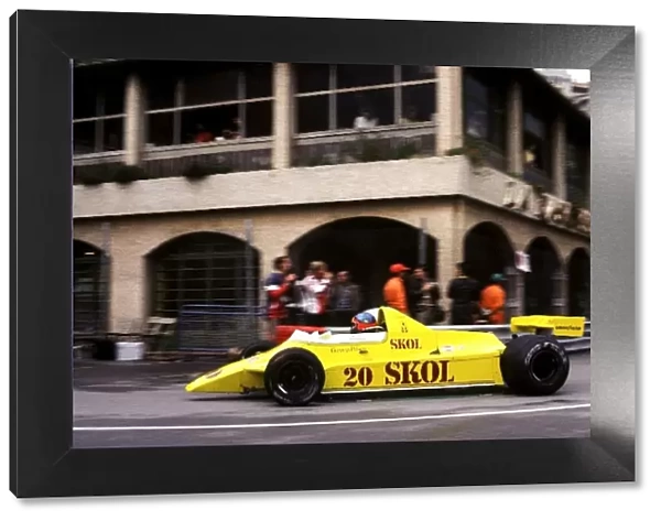 Formula One World Championship: Sixth placed Emerson Fittipaldi Fittipaldi F7 scored his final F1 point