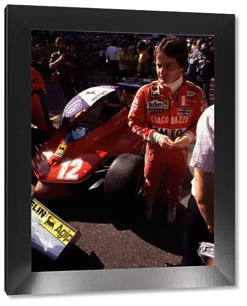 Gilles Villenuve Formula One World Championship World ©LAT Photographic Te
