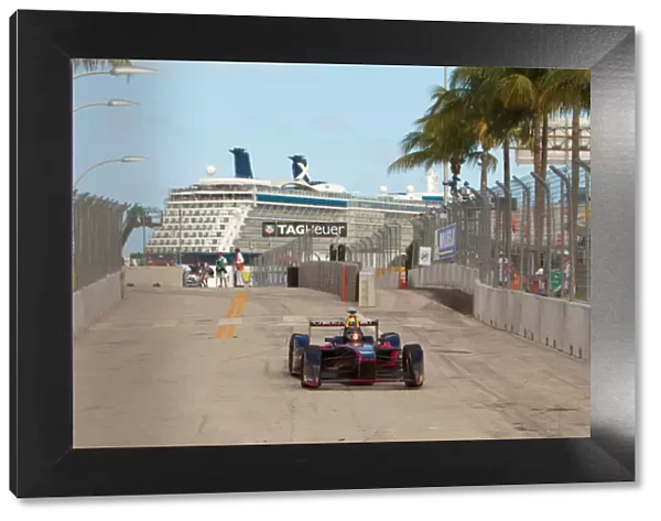 Miami e-Prix Race 2015. Nick Heidfeld (GER)  /  Venturi Racing - Spark-Renault SRT_01E FIA