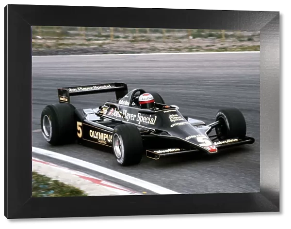 Formula One World Championship: Mario Andretti Lotus 79 effectively sealed the world championship with his sixth win of the season. It would be his twelfth