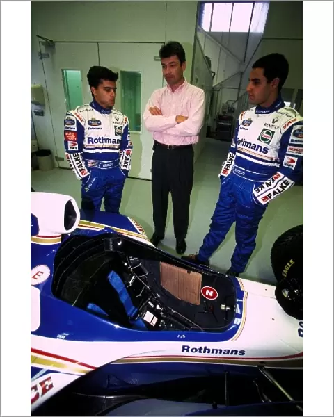 Formula One World Championship: Max Wilson, James Robinson Williams Engineer and Juan Pablo Montoya