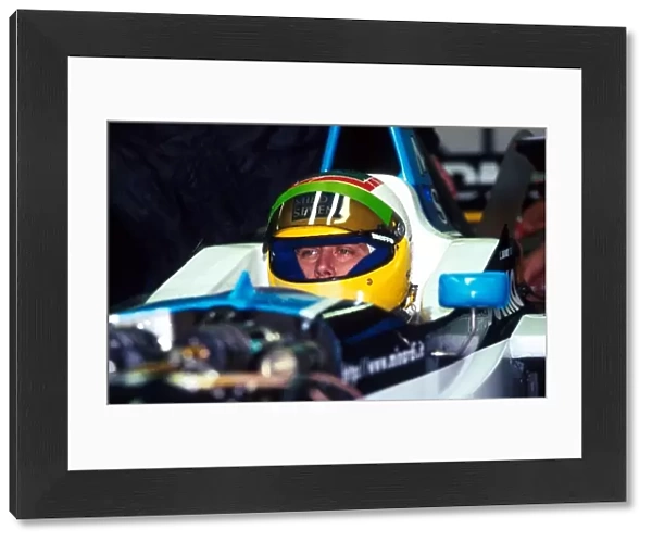 Formula One World Championship: Luca Badoer Minardi M197 continues his testing duties