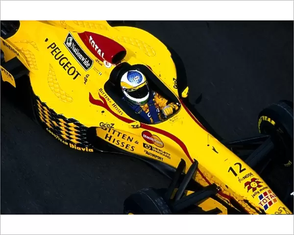 Formula One World Championship: Giancarlo Fisichella Jordan Peugeot 197 finished the race in seventh place after starting from 10th place on the grid