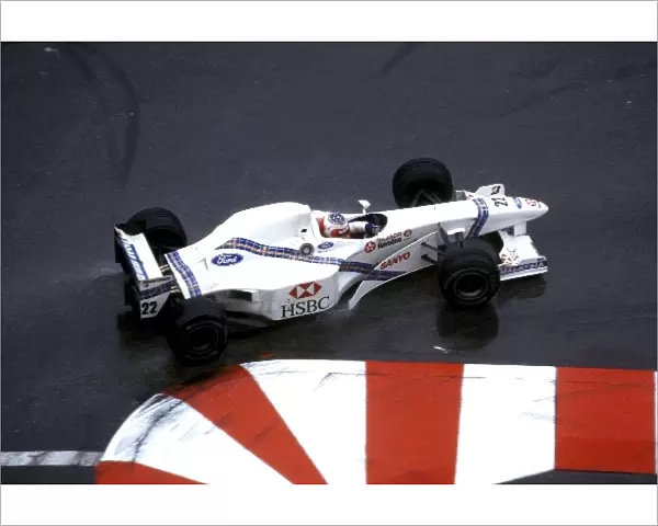 Formula One World Championship: Rubens Barrichello, Stewart Ford SF01, finished second