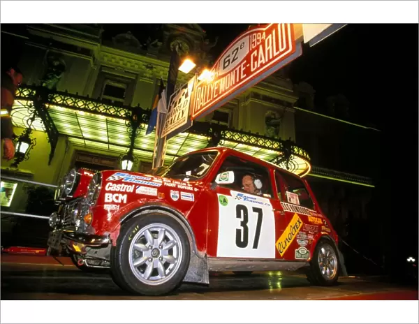 Monte-Carlo Rally: Paddy Hopkirk  /  Ron Crellin Mini Cooper