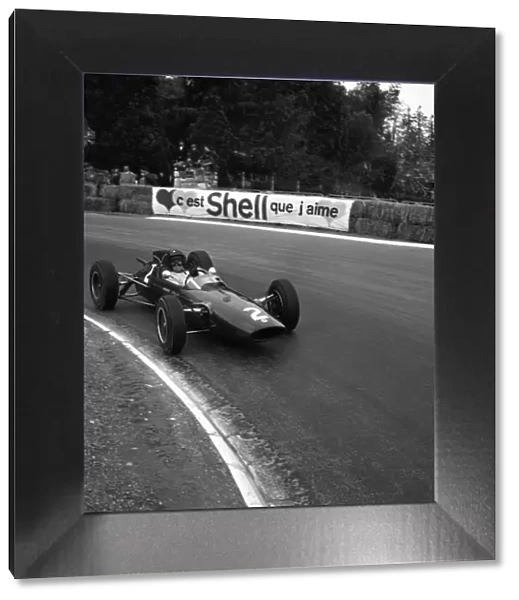 1964 Pau Grand Prix. Pau, France. 5th April 1964. Jim Clark (Lotus 32-Cosworth)