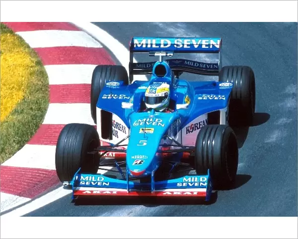 Formula One World Championship: Giancarlo Fisichella Benetton Playlife B198