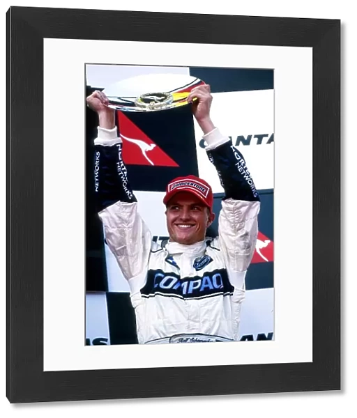 Formula One World Championship: Ralf Schumacher Williams F1 BMW FW22, 3rd place. debut for BMW V10 engine