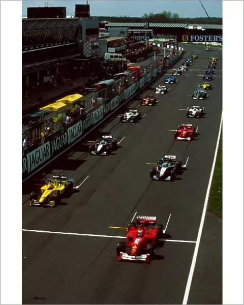 Formula One World Championship: Start with Rubens Barrichello Ferrari F1 2000 on pole