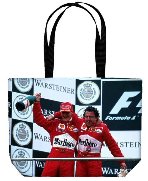 Formula One World Championship: Winner Michael Schumacher Ferrari F1 2000