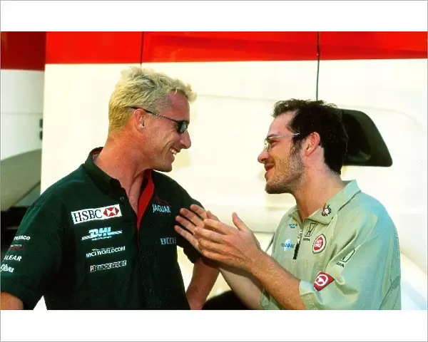 Formula One World Championship: Eddie Irvine left jokes with Jacques Villeneuve about dyed hair perhaps