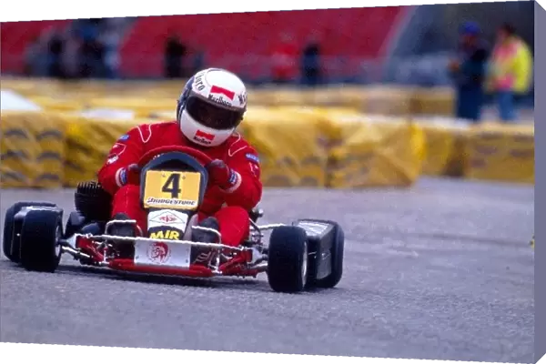 Formula One Drivers Karting: Pordenone, Italy, 21 November 1993