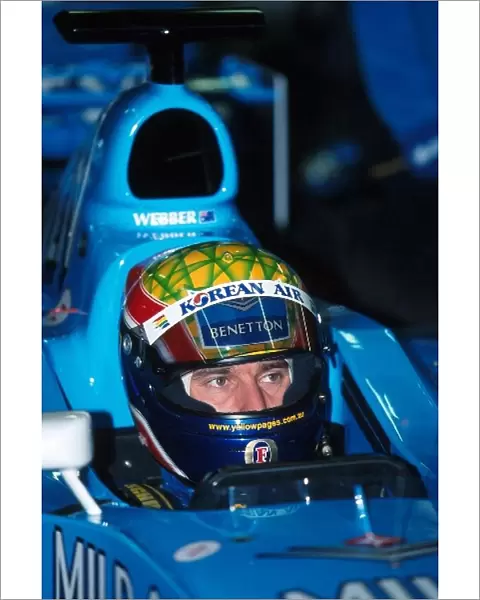 Formula One Testing: Mark Webber Benetton Playlife B2000: Formula One Testing, Silverstone, 1 December 2000
