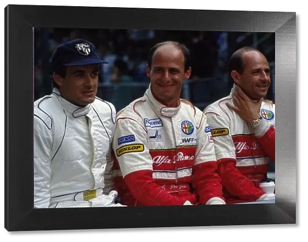 French Supertourisme Championship: Jean Alesi, Philippe Gache Roberto Moreno Alfa-Romeo 155