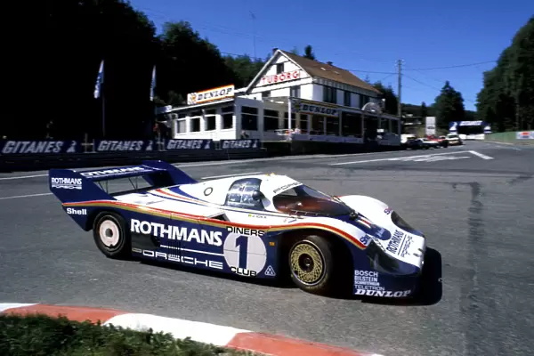 World Sports Prototype Championship: Race winners Jacky Ickx  /  Jochen Mass Rothmans Porsche 956