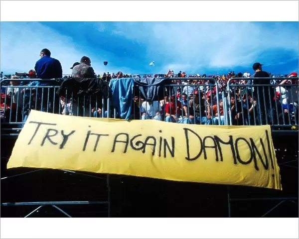 Formula One World Championship: Damon Hill Jordan fans