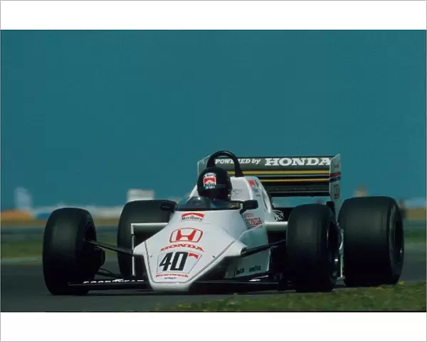 Formula One World Championship: Stefan Johansson, Spirit 201, DNF