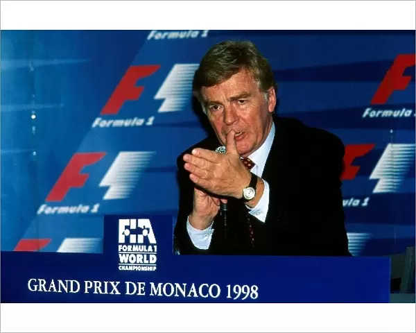 Formula One World Championship: Max Mosley President of the FIA