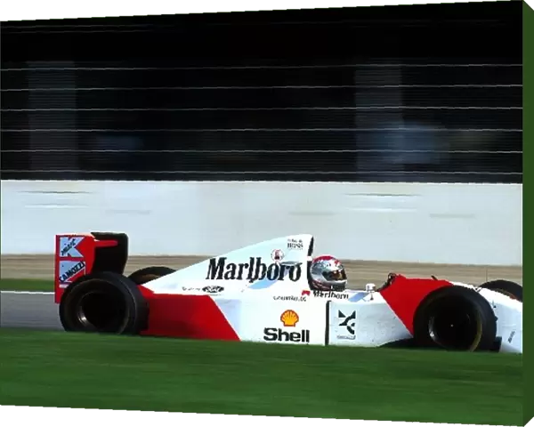 Formula One World Championship: Michael Andretti Mclaren 3rd place - obtained his only F1 podium