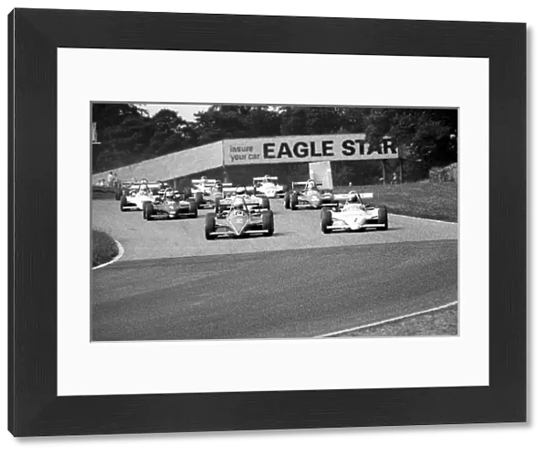 British Formula Three Championship: Martin Brundle Eddie Jordan Racing Ralt RT3  /  83 Toyota controversially clashed with championship rival Ayrton
